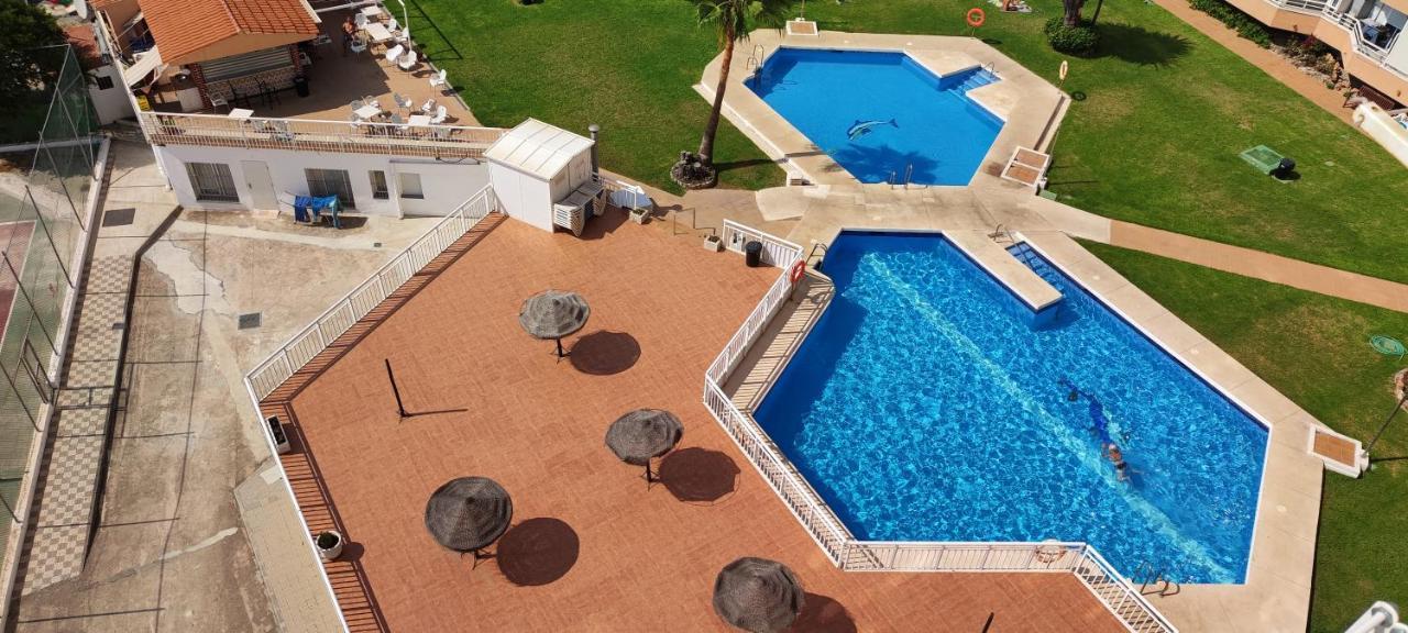 Saltillo Alto Gray Studio. Vistas Al Mar Y Piscina Torremolinos Eksteriør bilde